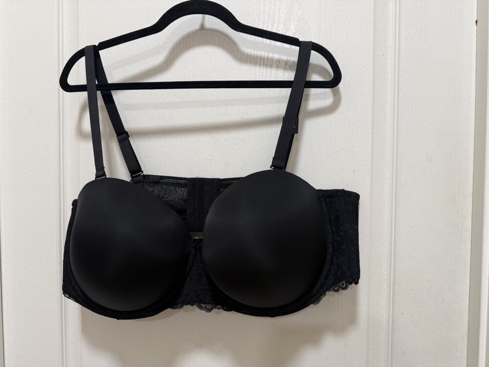 NWT Torrid Bombshell Everyday Strapless LT Lined Smooth Straight Back Bra 48DDD